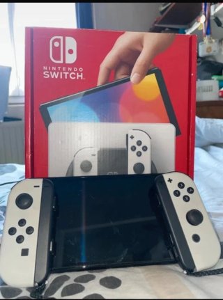 Nintendo Switch OLED Blanca