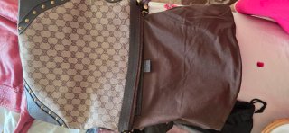 Borsa Gucci marrone multicolore