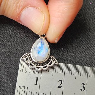 Colgante Plata 925 Piedra Luna