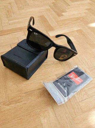 Occhiali Ray-Ban Wayfarer Pieghevoli Neri