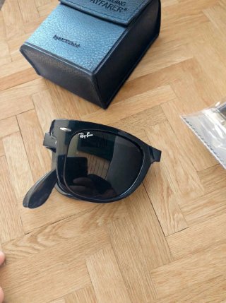 Occhiali Ray-Ban Wayfarer Pieghevoli Neri