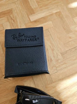 Occhiali Ray-Ban Wayfarer Pieghevoli Neri