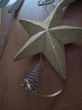 Stelle Natalizie Oro (3 pezzi)
