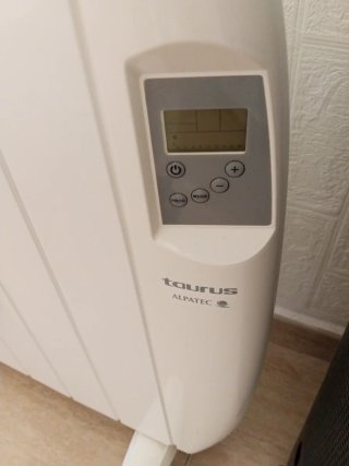 Radiador eléctrico Taurus blanco