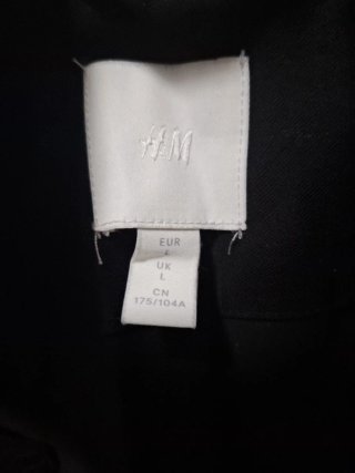 Gabardina H&M Negra