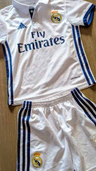 Equipación Real Madrid Adidas Infantil