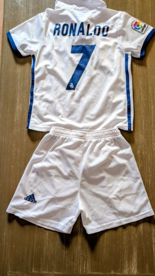 Equipación Real Madrid Adidas Infantil
