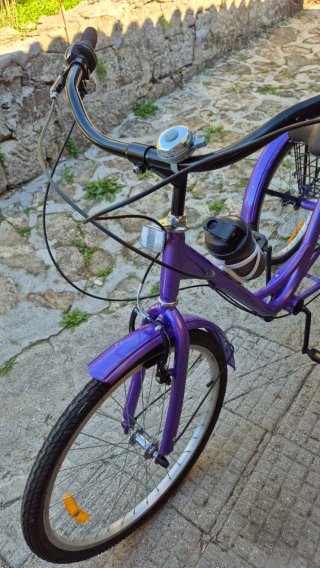 Bicicleta Triciclo Adultos 7 Velocidades Cesta