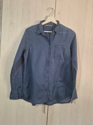 Camisa Sfera Talla M Lunares Azules