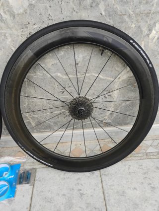Ruedas de Carbono Perfil 60mm
