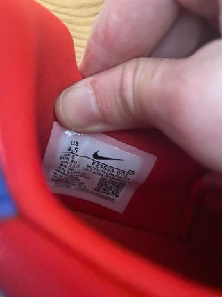 Zapatillas Nike Rojas y Azules