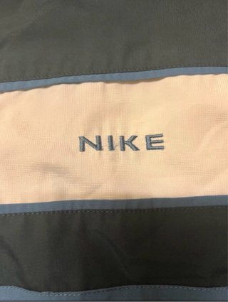 Chaqueta Nike Vintage 90s/Y2K Azul/Negro/Crema