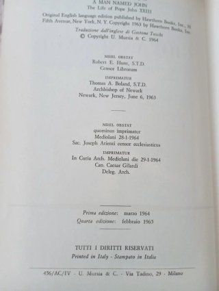 Libro Un uomo chiamato Giovanni di Alden Hatch