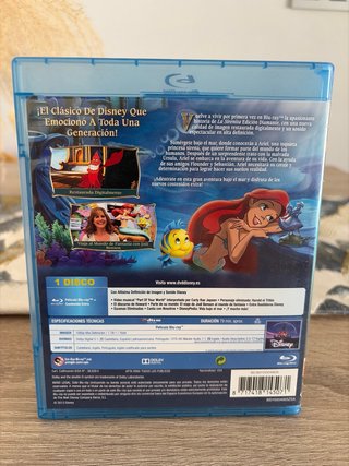 La Sirenita Blu-ray Edición Diamante