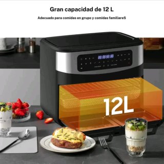 Freidora de aire 12L doble cesta