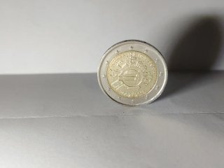 2 Euro Italia 10° Anniversario Euro