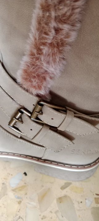 Botines beige