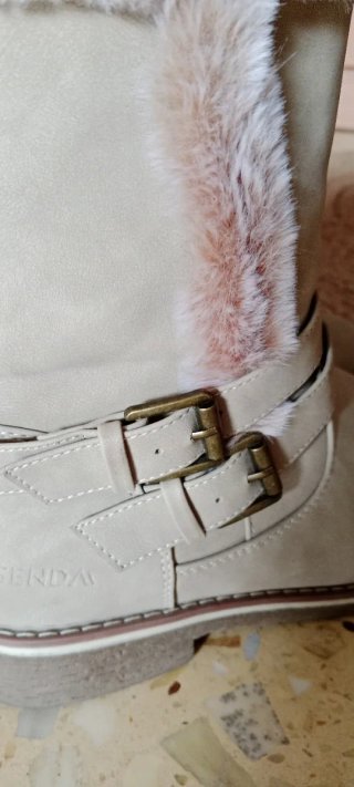 Botines beige