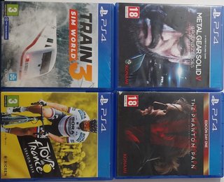 Consola PS4 Slim 1TB Negra  Mando 12 juegos ps4