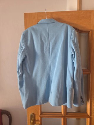 Chaqueta americana Pull and Bear azul Talla M