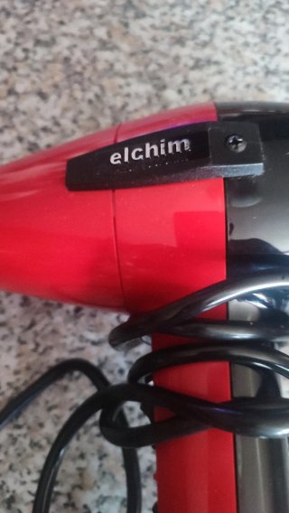 Elchim 2001 Phon Professionale Rosso/Nero