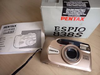 Cámara Pentax Espió 838S Analógica