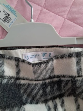 Falda de invierno a cuadros talla 38