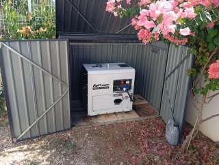 Generador Diésel ITC POWER DG8000SE-LRS