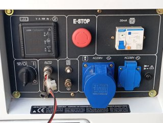 Generador Diésel ITC POWER DG8000SE-LRS