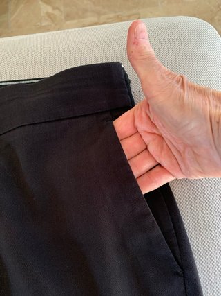 Pantaloni Zara e maglia DD-II lana/mohair M