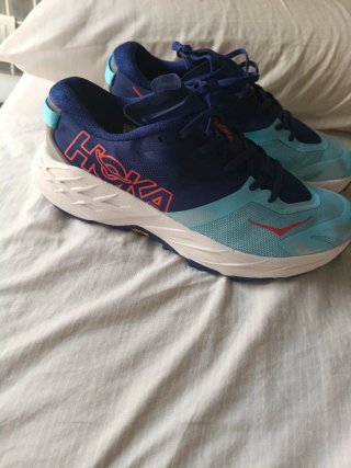 Hoka SPEEDGOA7 Zapatillas Running Azul/Verde