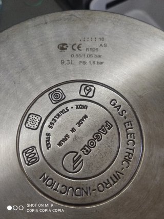 Olla a Presión Fagor 9,3 L
