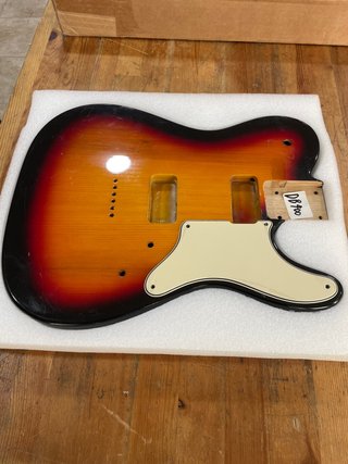 Cuerpo Guitarra Telecaster Sunburst