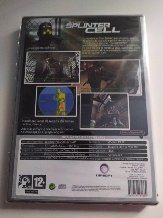 Juego PC Splinter Cell Tom Clancy's