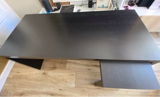 Escritorio MALM IKEA Negro