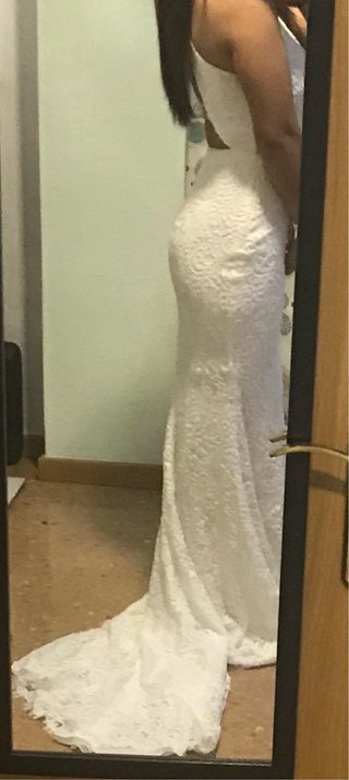Vestido de Novia Blanco Encaje