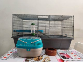 Jaula y Transportín para Mascotas