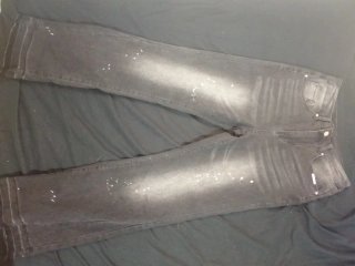 Pantalones campana negros nuevos