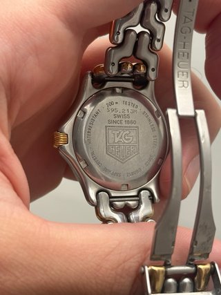 TAG Heuer S/EL S95.213M Reloj de Cuarzo Vintage