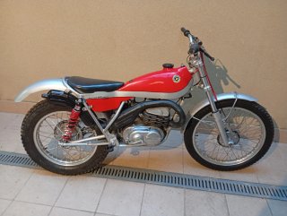 Bultaco Sherpa Kit Campeon 92 Trial Roja/Plata