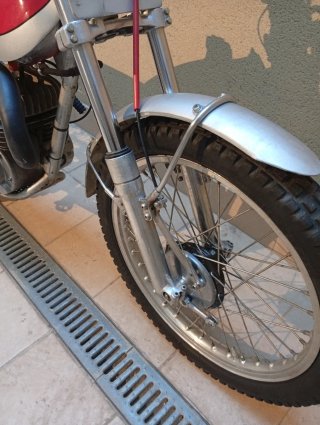 Bultaco Sherpa Kit Campeon 92 Trial Roja/Plata