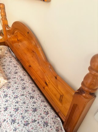 Cabecero de madera 135x110