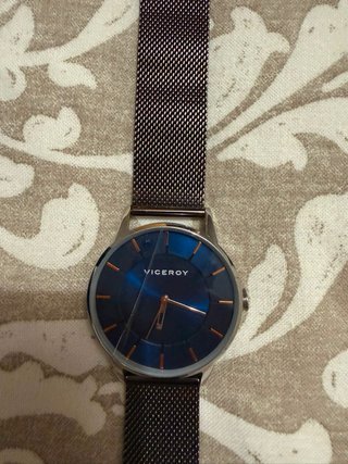 Reloj Lotus Hombre Malla Plateada