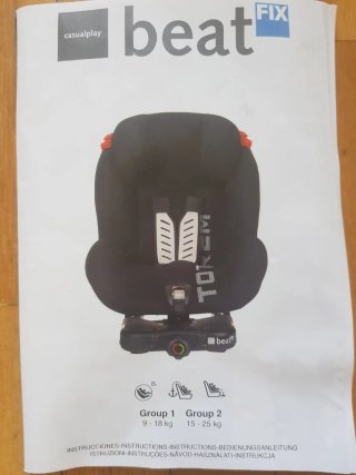 Silla Coche Casualplay Beat Fix 9-25kg