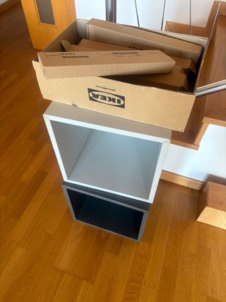 Ikea Eket con soporte x3