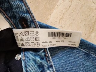 Falda vaquera larga Massimo Dutti