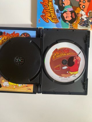 Shin Chan y Cars 1 y 2 DVD
