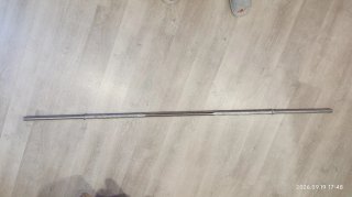 Barra de pesas 183 cm