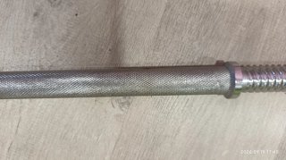 Barra de pesas 183 cm