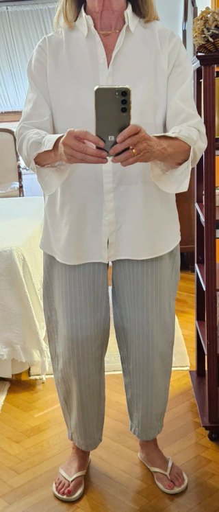 Camisa blanca oversize